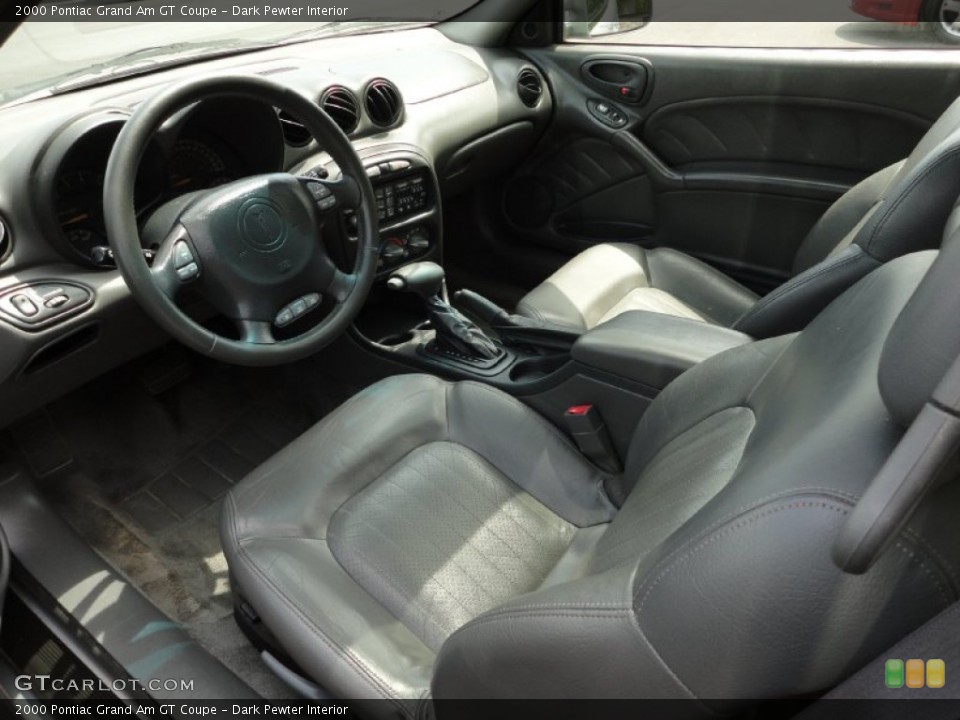Dark Pewter Interior Photo for the 2000 Pontiac Grand Am GT Coupe #52402125