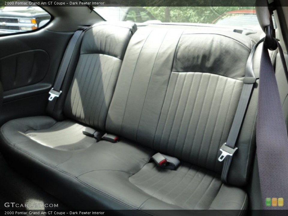 Dark Pewter Interior Photo for the 2000 Pontiac Grand Am GT Coupe #52402152
