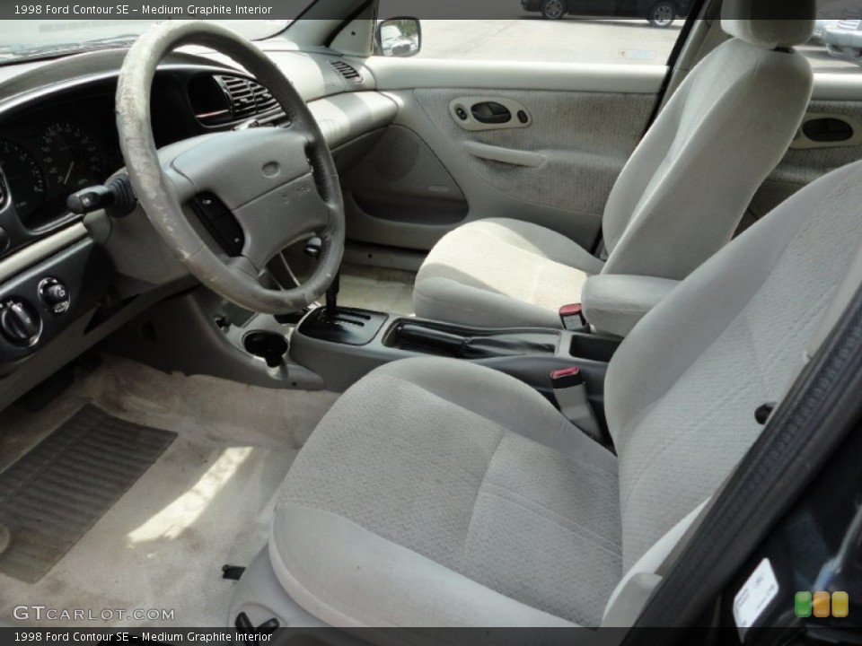 Medium Graphite Interior Photo for the 1998 Ford Contour SE #52402353