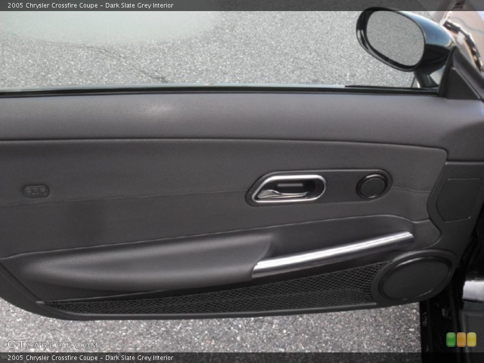 Dark Slate Grey Interior Door Panel for the 2005 Chrysler Crossfire Coupe #52403403