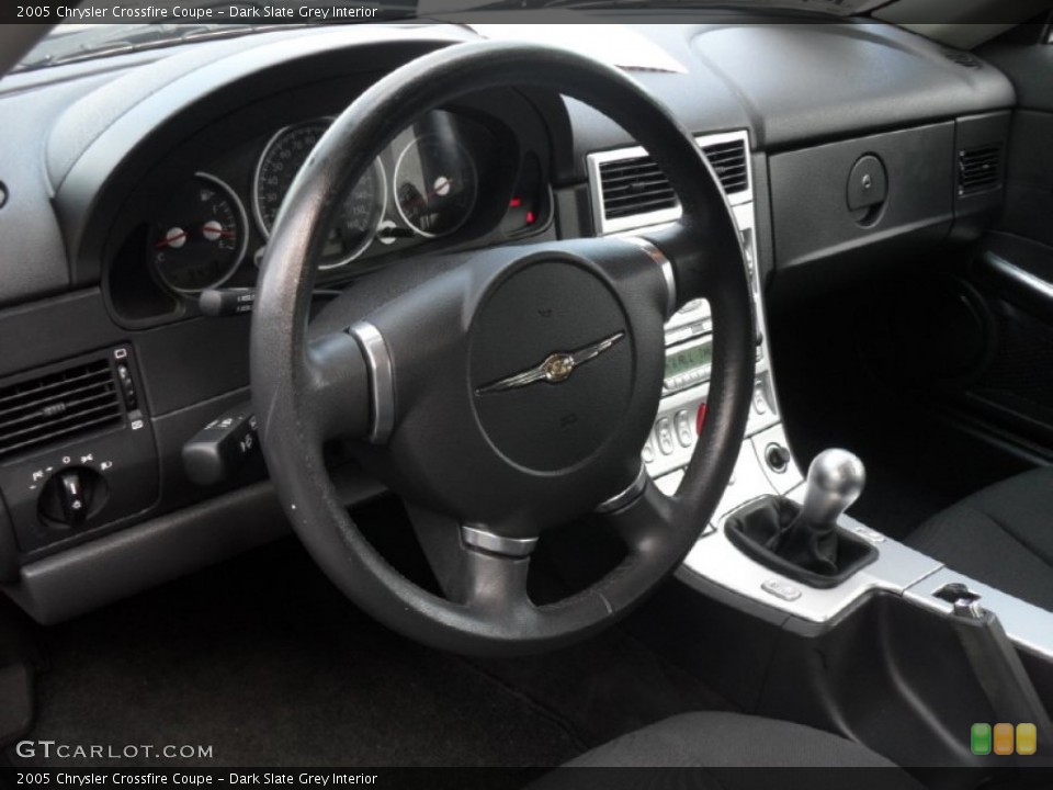 Dark Slate Grey Interior Prime Interior for the 2005 Chrysler Crossfire Coupe #52403606