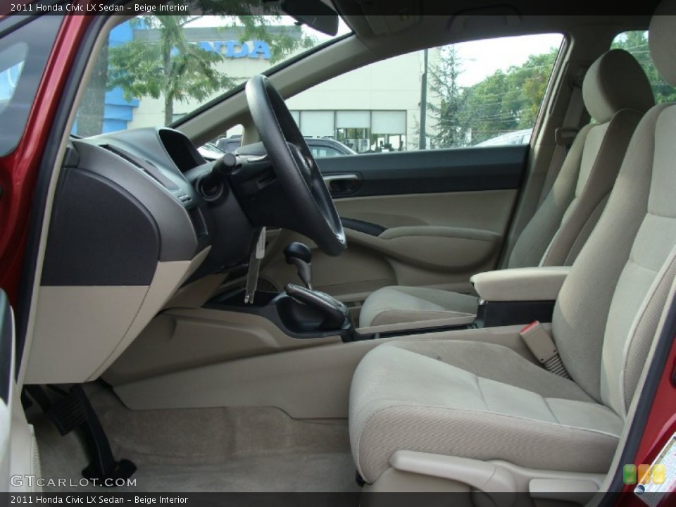 Beige Interior Photo for the 2011 Honda Civic LX Sedan #52405335