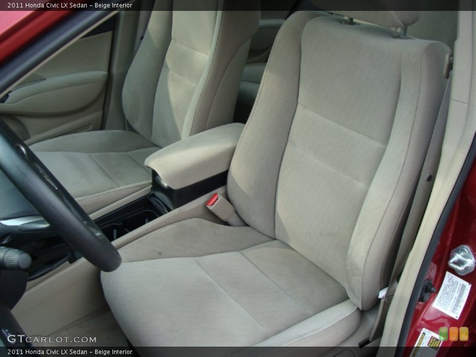 Beige Interior Photo for the 2011 Honda Civic LX Sedan #52405365