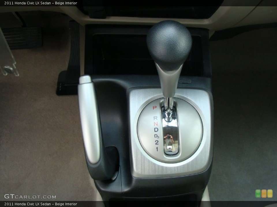 Beige Interior Transmission for the 2011 Honda Civic LX Sedan #52405425