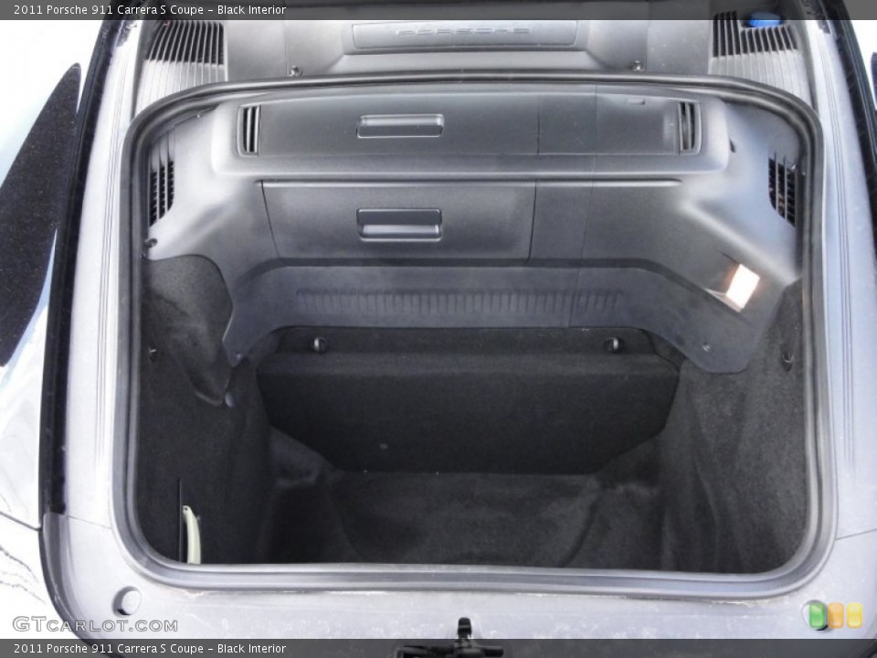 Black Interior Trunk for the 2011 Porsche 911 Carrera S Coupe #52405479