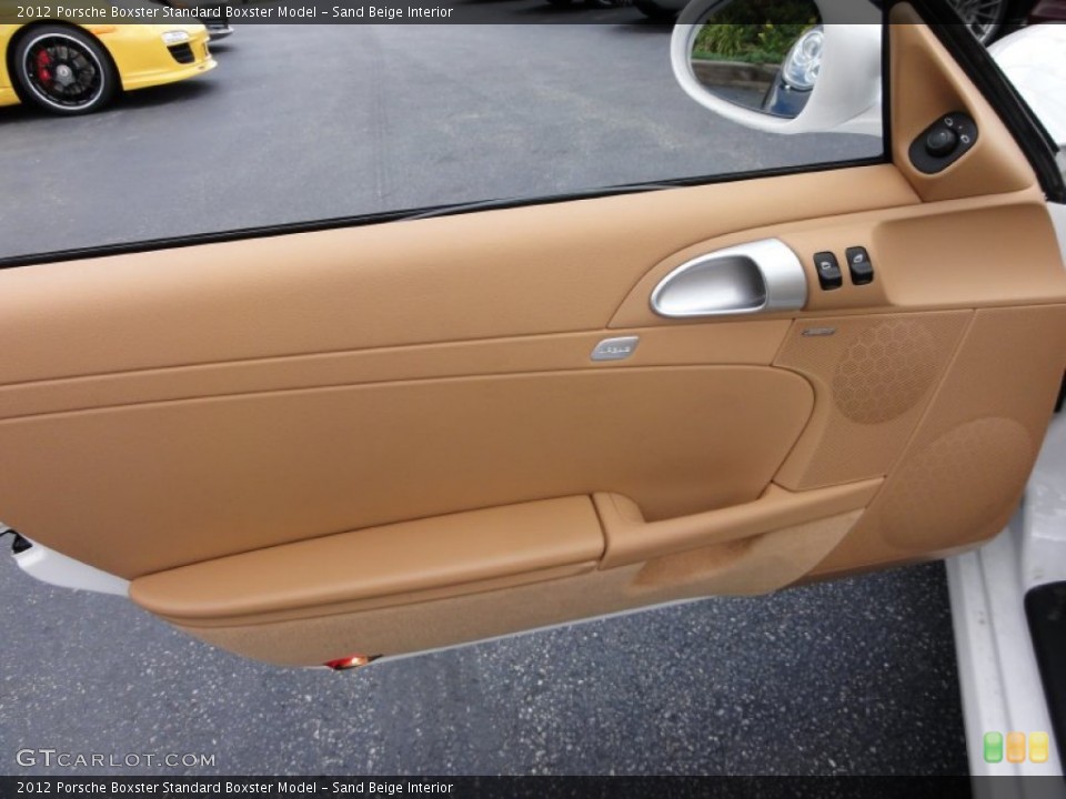 Sand Beige Interior Door Panel for the 2012 Porsche Boxster  #52407297