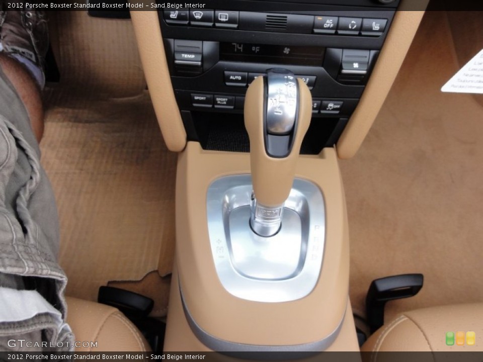 Sand Beige Interior Transmission for the 2012 Porsche Boxster  #52407555