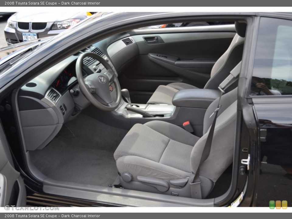 Dark Charcoal Interior Photo for the 2008 Toyota Solara SE Coupe #52409169