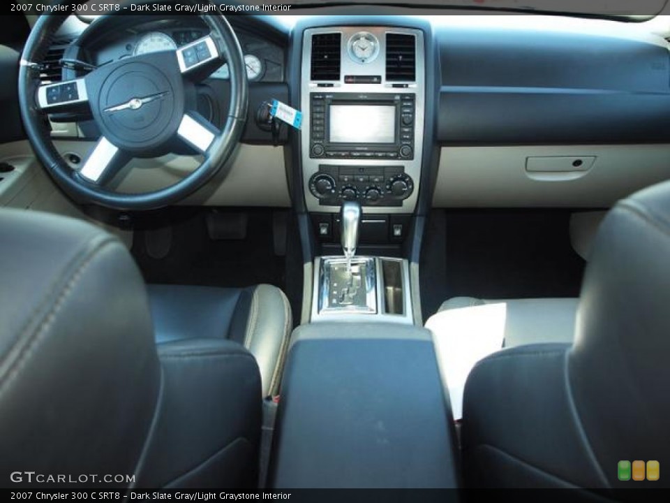 Dark Slate Gray/Light Graystone Interior Dashboard for the 2007 Chrysler 300 C SRT8 #52411176