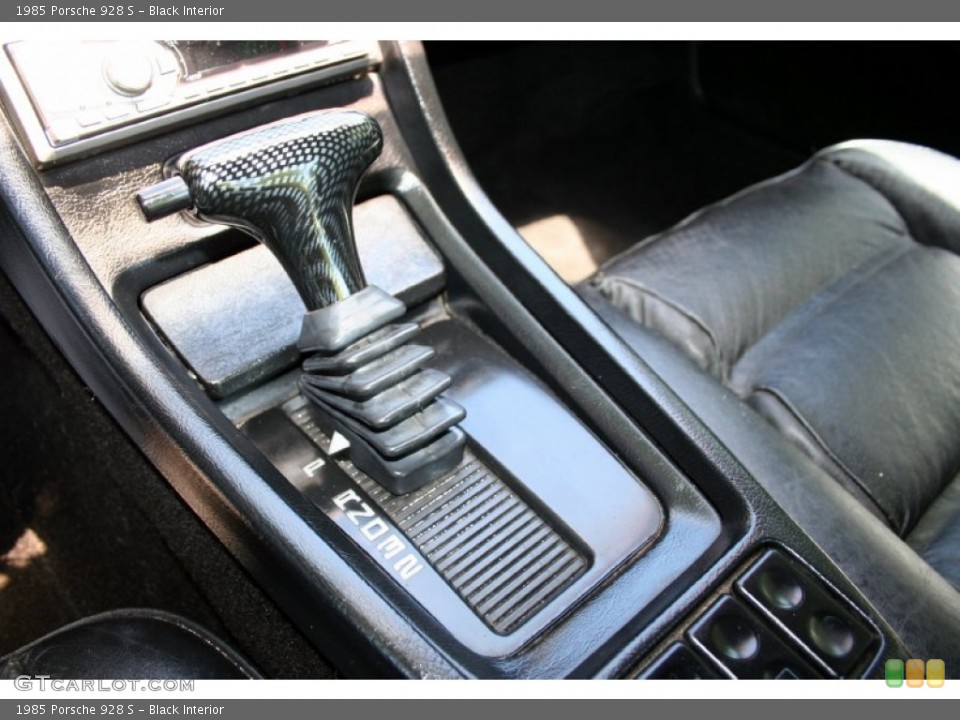 Black Interior Transmission for the 1985 Porsche 928 S #52411590