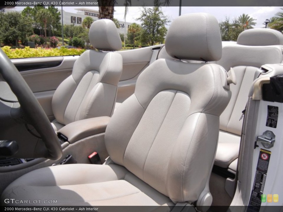 Ash Interior Photo for the 2000 Mercedes-Benz CLK 430 Cabriolet #52413450