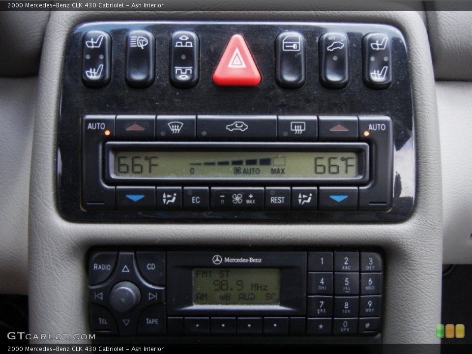 Ash Interior Controls for the 2000 Mercedes-Benz CLK 430 Cabriolet #52413570