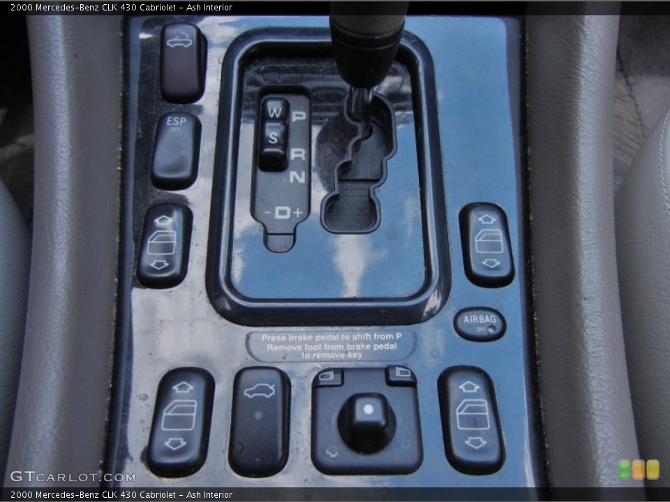 Ash Interior Transmission for the 2000 Mercedes-Benz CLK 430 Cabriolet #52413591