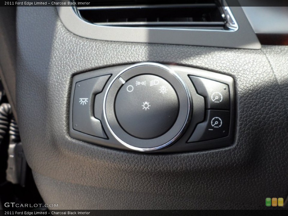 Charcoal Black Interior Controls for the 2011 Ford Edge Limited #52415370
