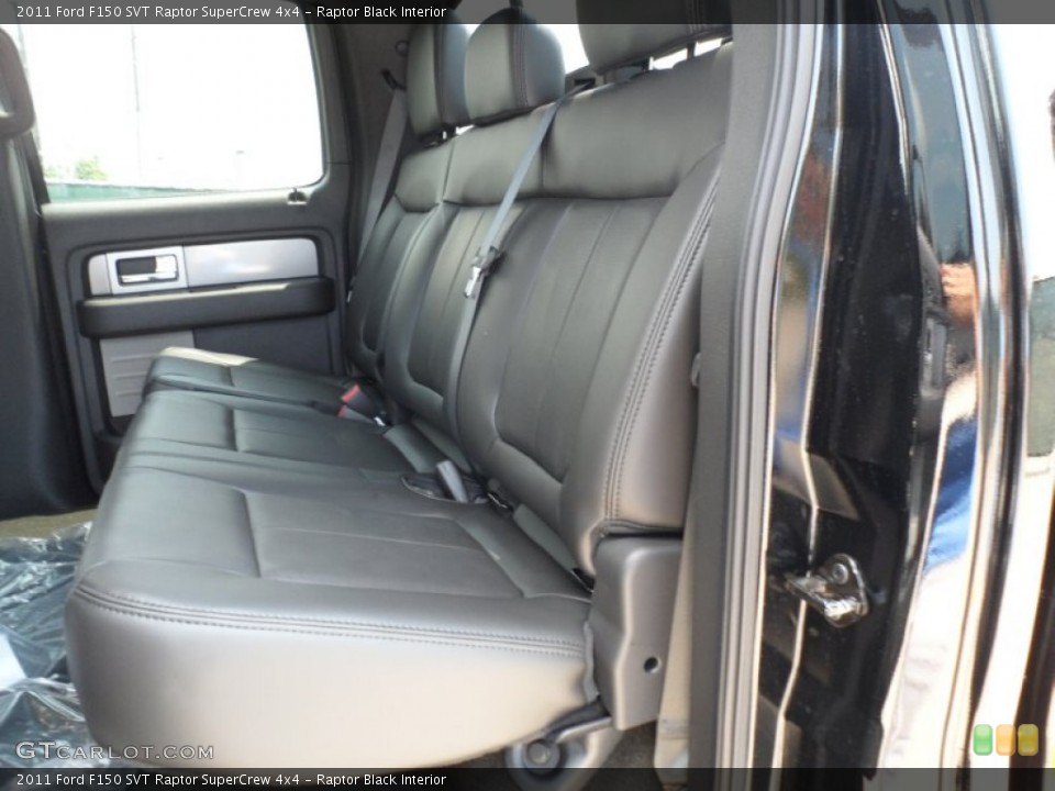 Raptor Black Interior Photo for the 2011 Ford F150 SVT Raptor SuperCrew 4x4 #52416936