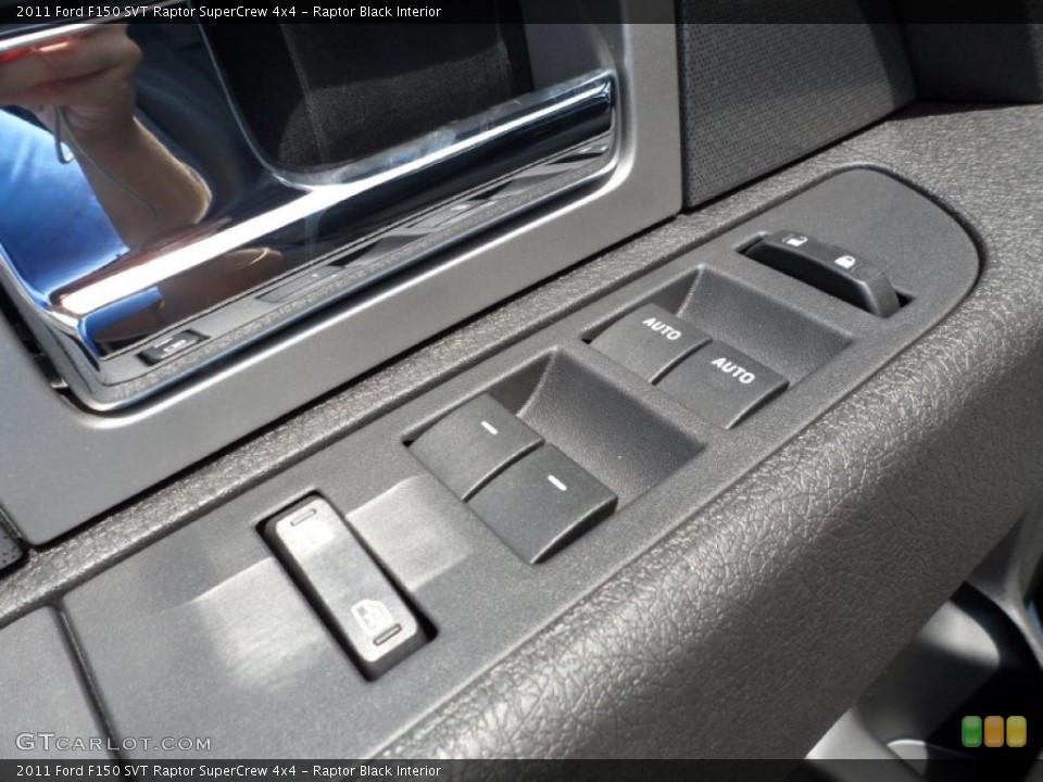 Raptor Black Interior Controls for the 2011 Ford F150 SVT Raptor SuperCrew 4x4 #52416972