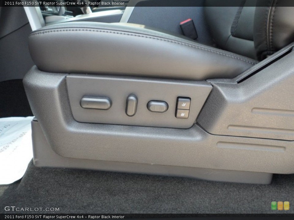 Raptor Black Interior Controls for the 2011 Ford F150 SVT Raptor SuperCrew 4x4 #52416996