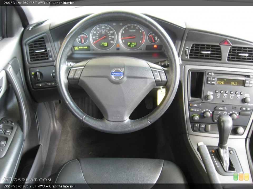 Graphite Interior Dashboard for the 2007 Volvo S60 2.5T AWD #52417881