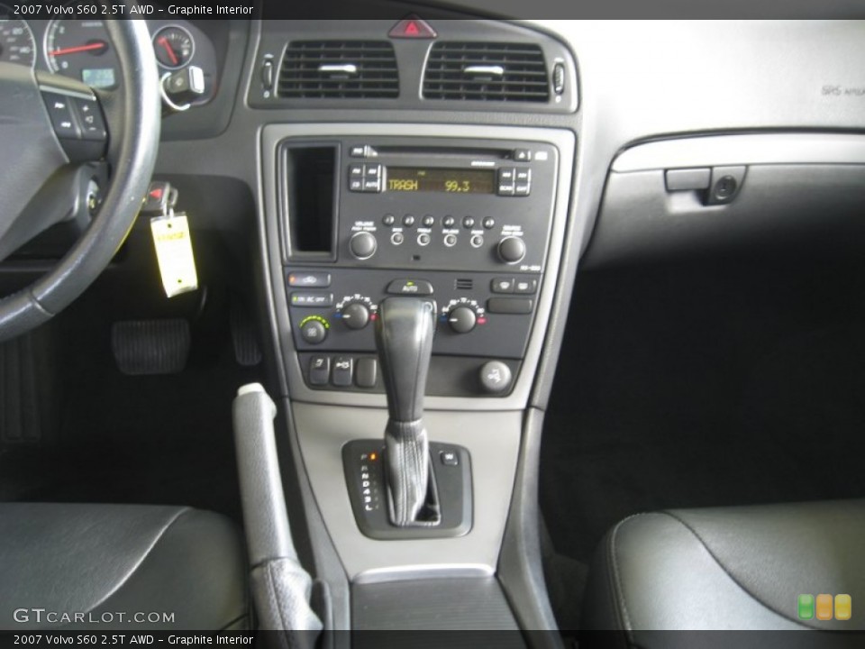 Graphite Interior Controls for the 2007 Volvo S60 2.5T AWD #52417893