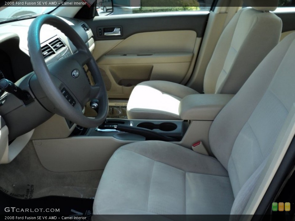 Camel Interior Photo for the 2008 Ford Fusion SE V6 AWD #52417935