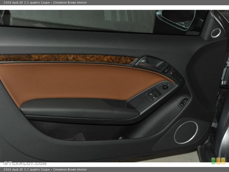 Cinnamon Brown Interior Door Panel for the 2009 Audi A5 3.2 quattro Coupe #52420125