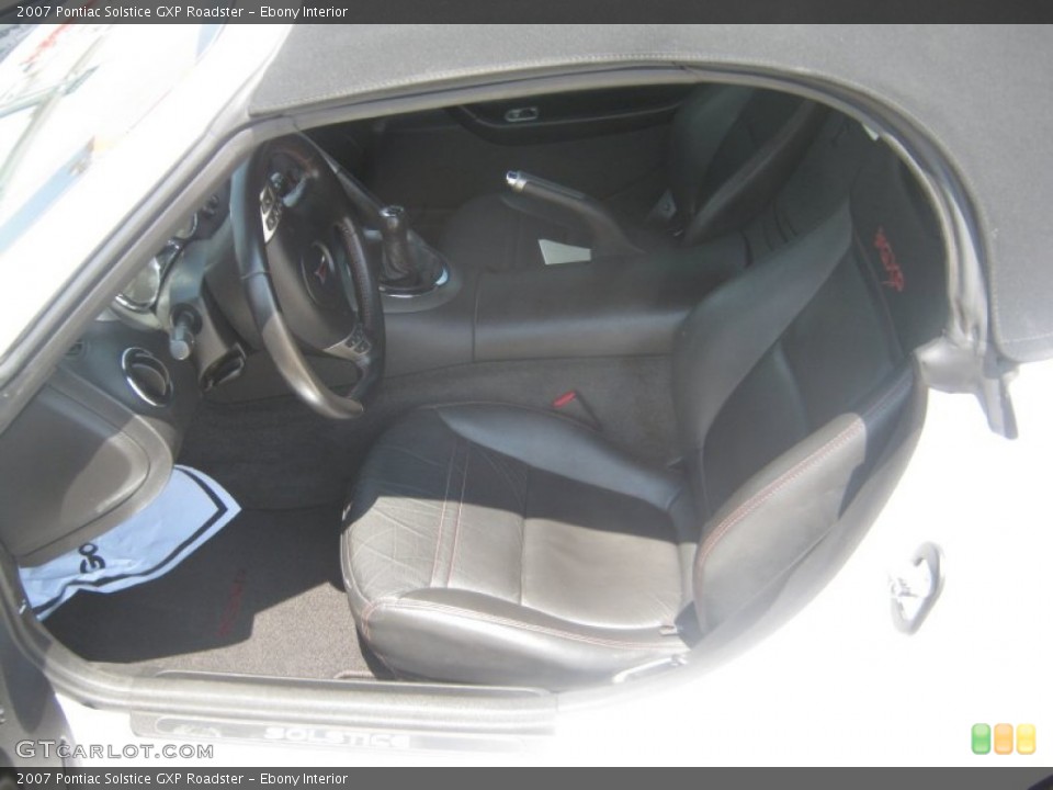 Ebony Interior Photo for the 2007 Pontiac Solstice GXP Roadster #52420746
