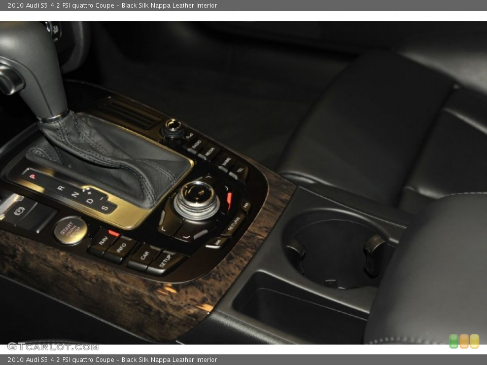 Black Silk Nappa Leather Interior Controls for the 2010 Audi S5 4.2 FSI quattro Coupe #52421307