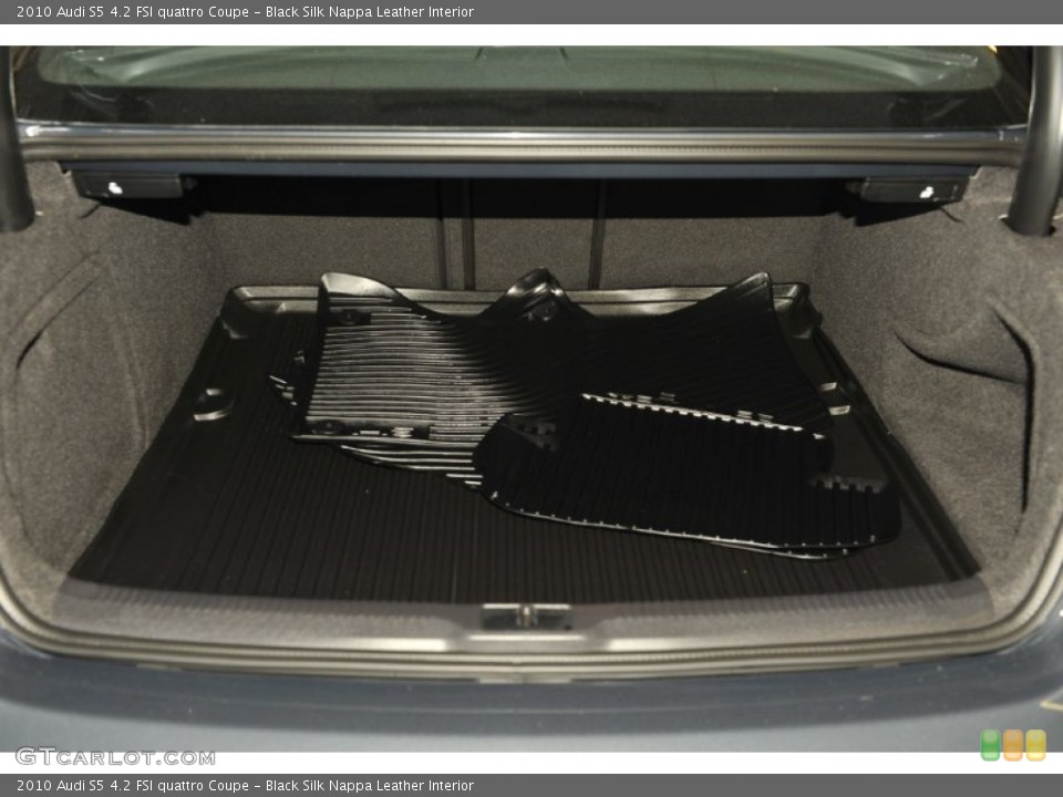 Black Silk Nappa Leather Interior Trunk for the 2010 Audi S5 4.2 FSI quattro Coupe #52421571