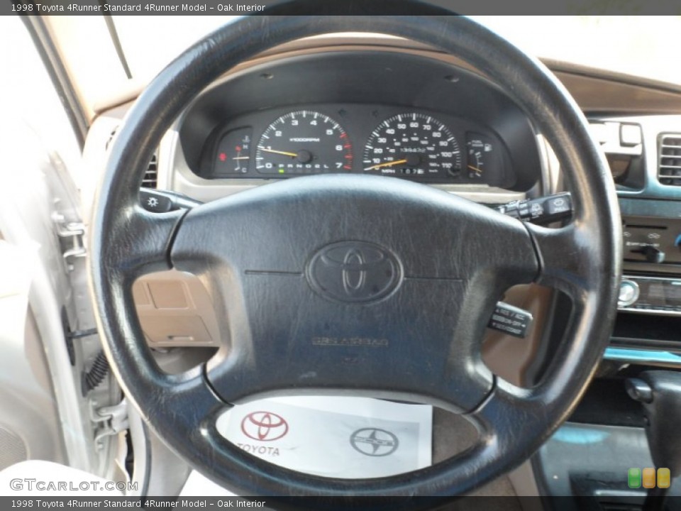 Oak Interior Steering Wheel for the 1998 Toyota 4Runner  #52425942