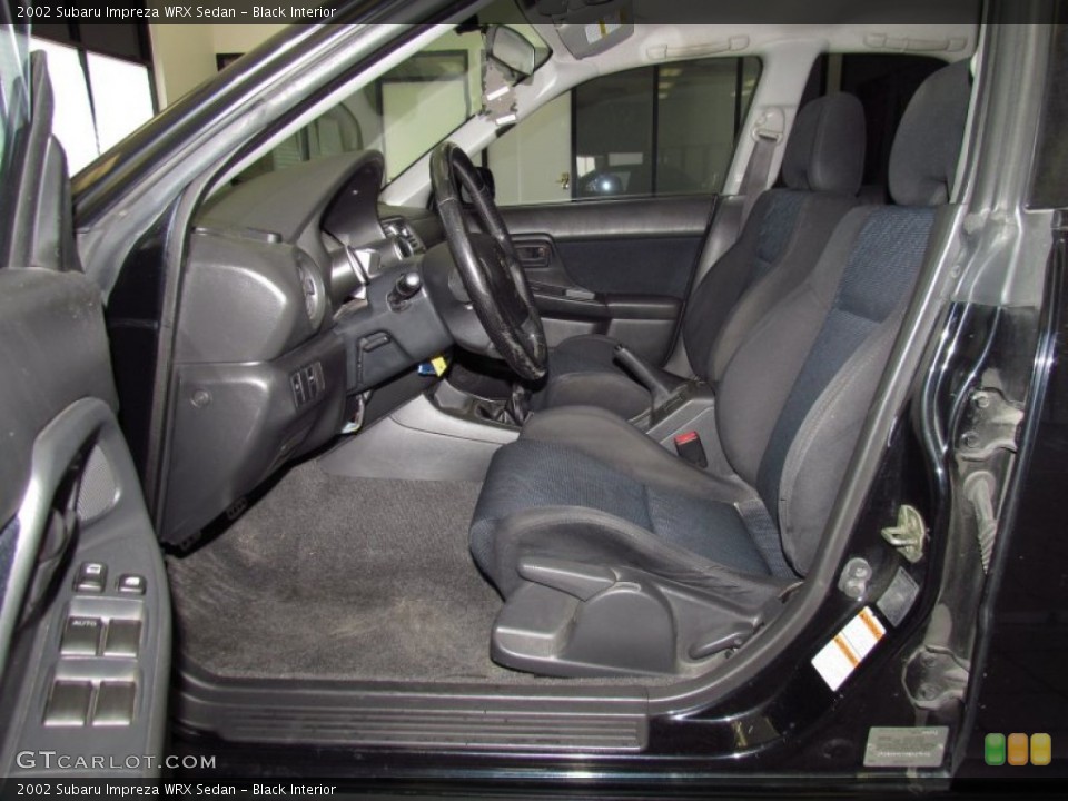 Black Interior Photo for the 2002 Subaru Impreza WRX Sedan #52426665