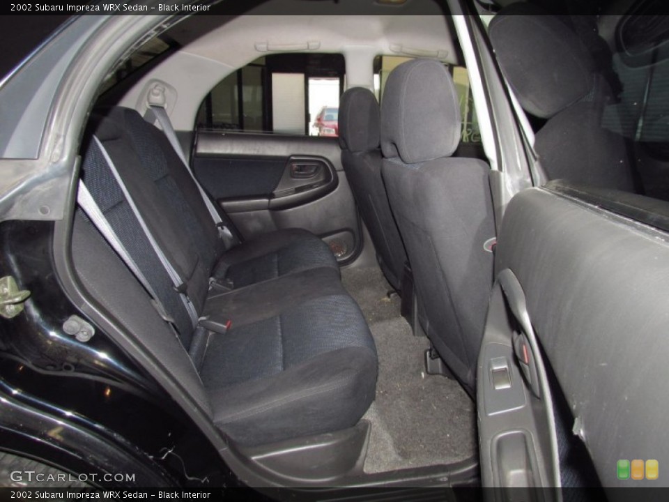 Black Interior Photo for the 2002 Subaru Impreza WRX Sedan #52426677