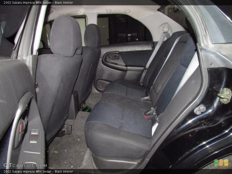 Black Interior Photo for the 2002 Subaru Impreza WRX Sedan #52426683