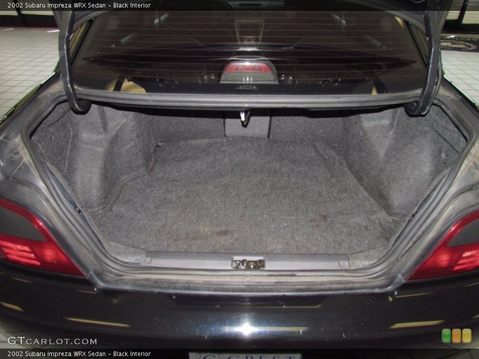 Black Interior Trunk for the 2002 Subaru Impreza WRX Sedan #52426725