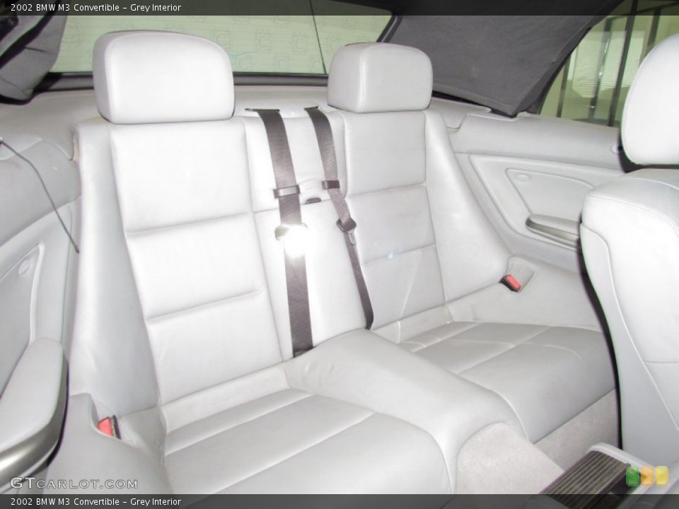 Grey Interior Photo for the 2002 BMW M3 Convertible #52427019