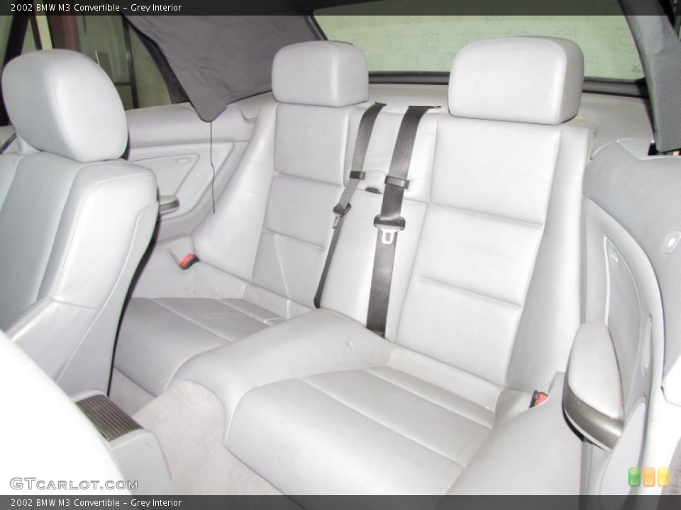 Grey Interior Photo for the 2002 BMW M3 Convertible #52427025