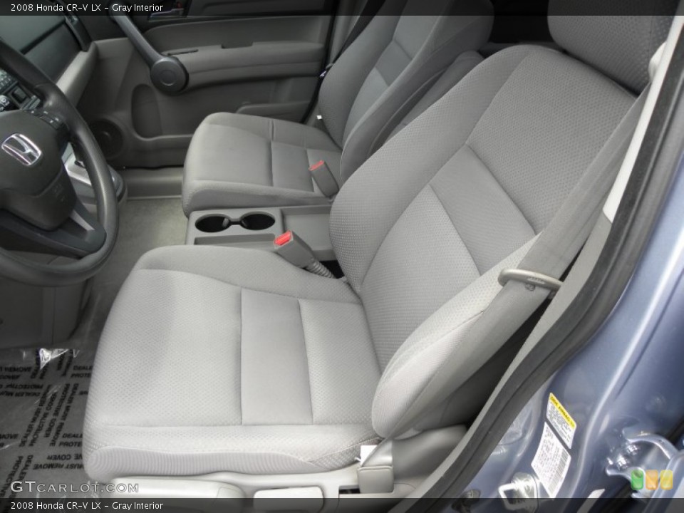 Gray Interior Photo for the 2008 Honda CR-V LX #52428207