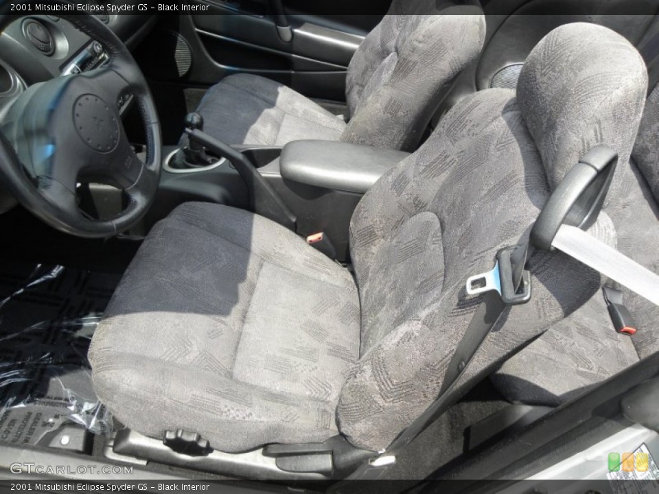 Black Interior Photo for the 2001 Mitsubishi Eclipse Spyder GS #52428783