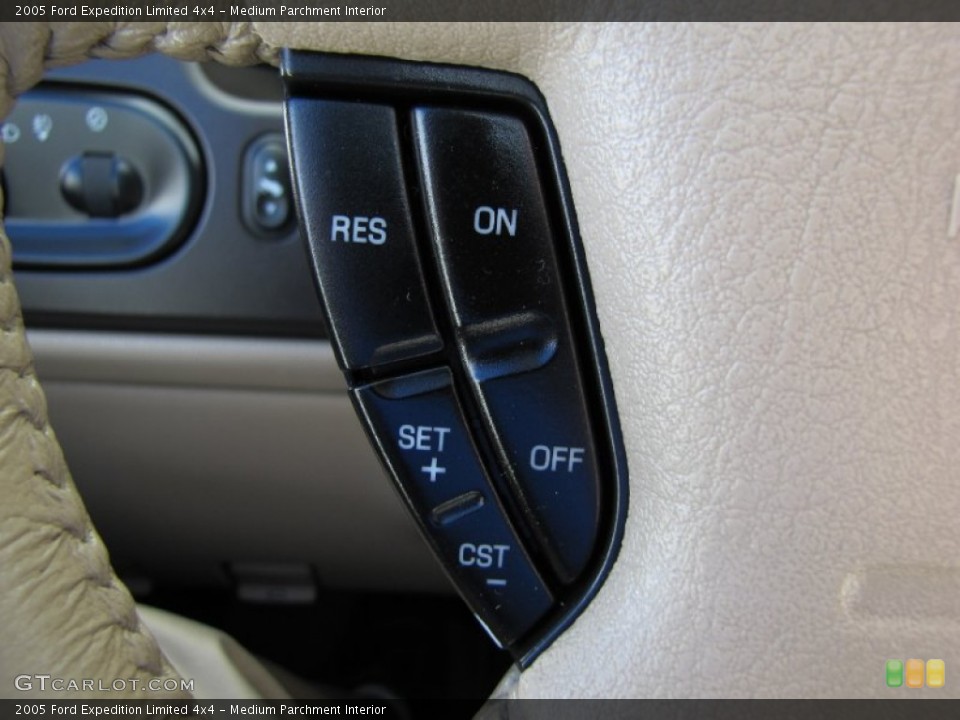 Medium Parchment Interior Controls for the 2005 Ford Expedition Limited 4x4 #52428861