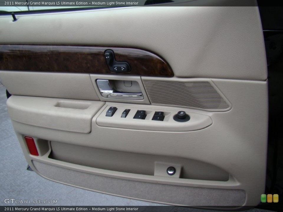 Medium Light Stone Interior Door Panel for the 2011 Mercury Grand Marquis LS Ultimate Edition #52429749