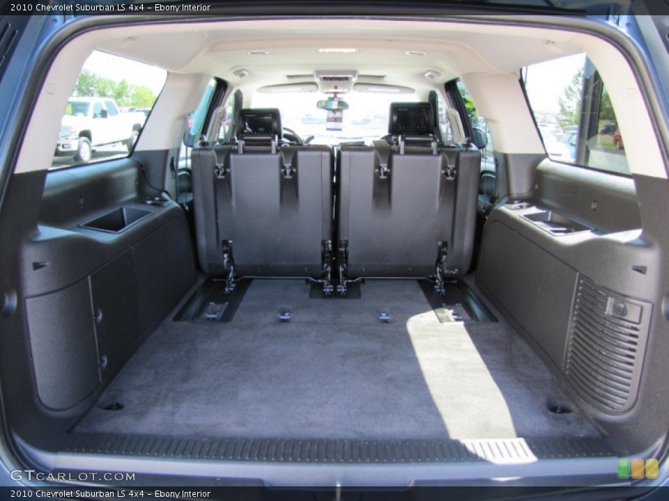 Ebony Interior Trunk for the 2010 Chevrolet Suburban LS 4x4 #52430151