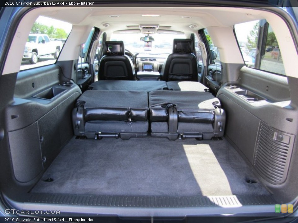 Ebony Interior Trunk for the 2010 Chevrolet Suburban LS 4x4 #52430157