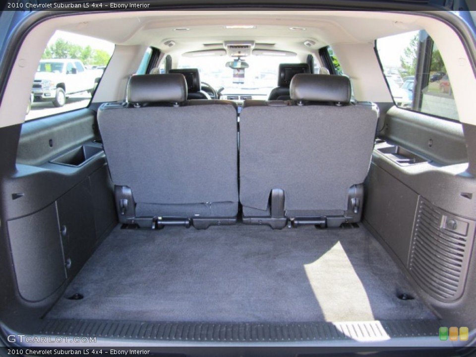 Ebony Interior Trunk for the 2010 Chevrolet Suburban LS 4x4 #52430163