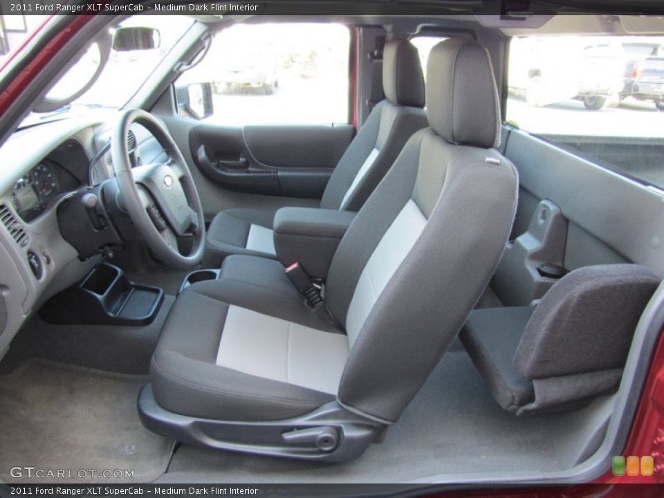 Medium Dark Flint Interior Photo for the 2011 Ford Ranger XLT SuperCab #52430922
