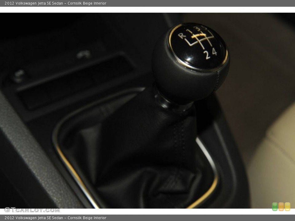 Cornsilk Beige Interior Transmission for the 2012 Volkswagen Jetta SE Sedan #52432838