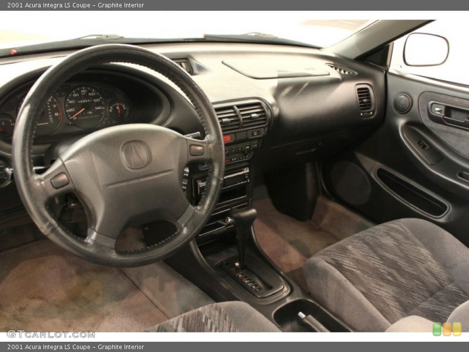 Graphite Interior Dashboard for the 2001 Acura Integra LS Coupe #52435193