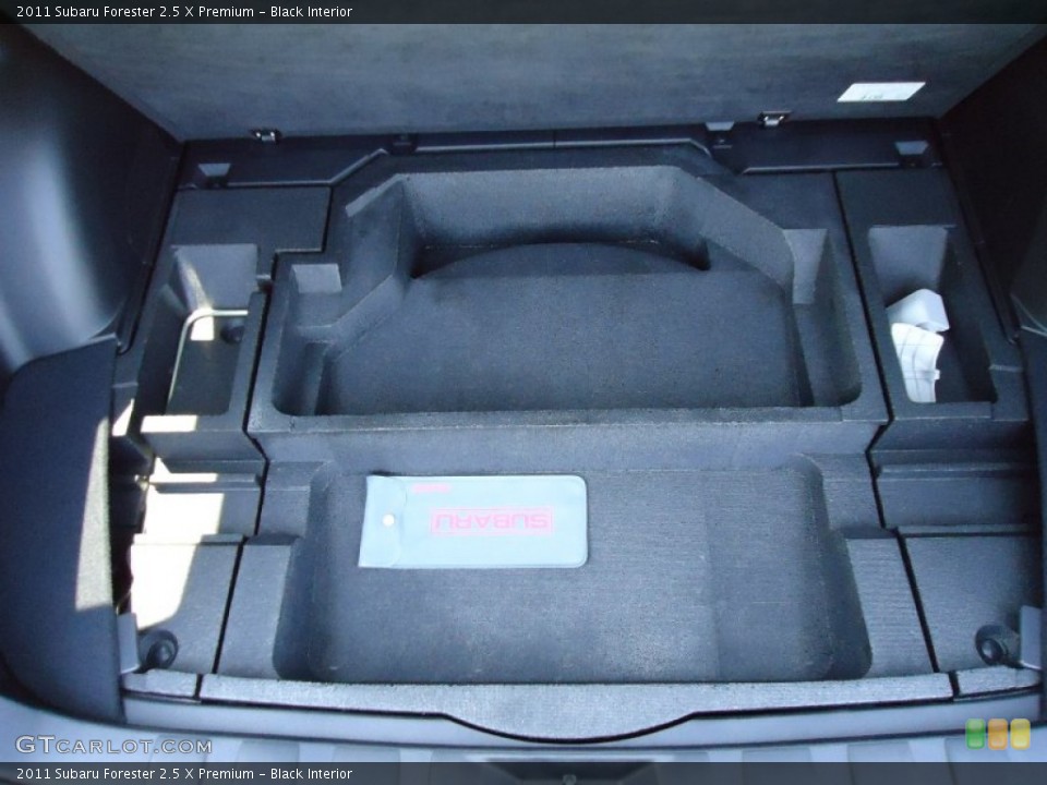 Black Interior Trunk for the 2011 Subaru Forester 2.5 X Premium #52435217