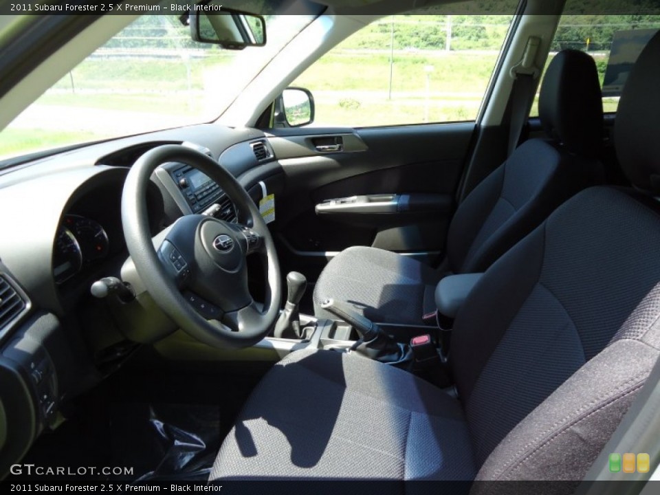 Black Interior Photo for the 2011 Subaru Forester 2.5 X Premium #52435229