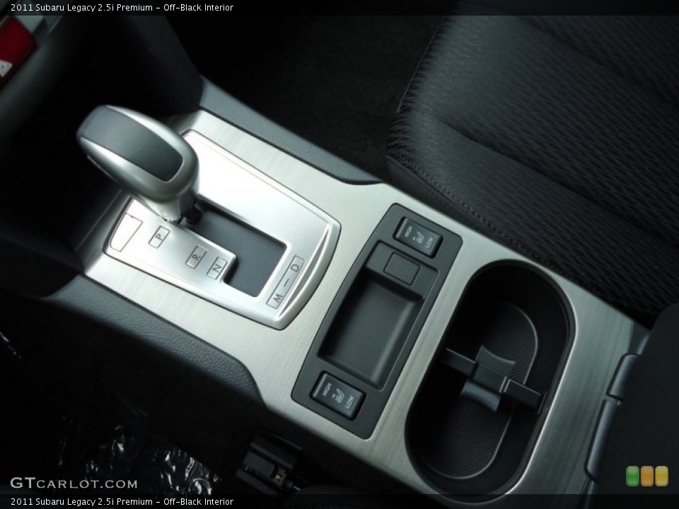 Off-Black Interior Transmission for the 2011 Subaru Legacy 2.5i Premium #52435740