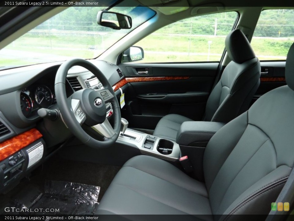 Off-Black Interior Photo for the 2011 Subaru Legacy 2.5i Limited #52436121