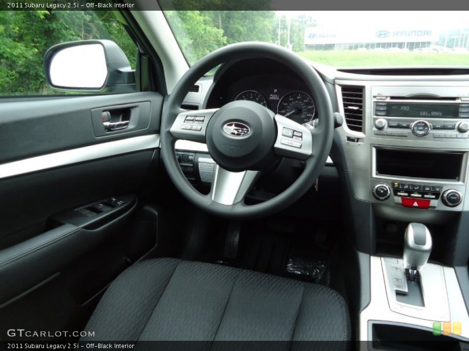 Off-Black Interior Dashboard for the 2011 Subaru Legacy 2.5i #52436581